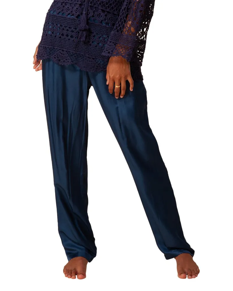 Hale Bob Silk-Blend Pant Nocolor