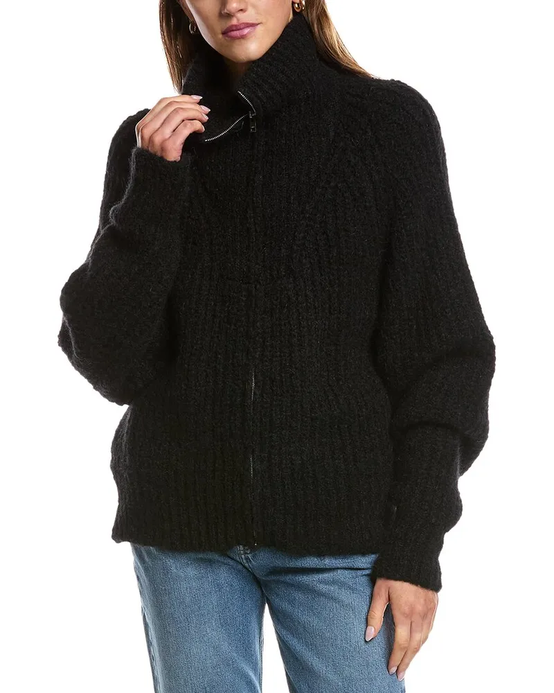 IRO Elida Mohair-Blend Sweater Black