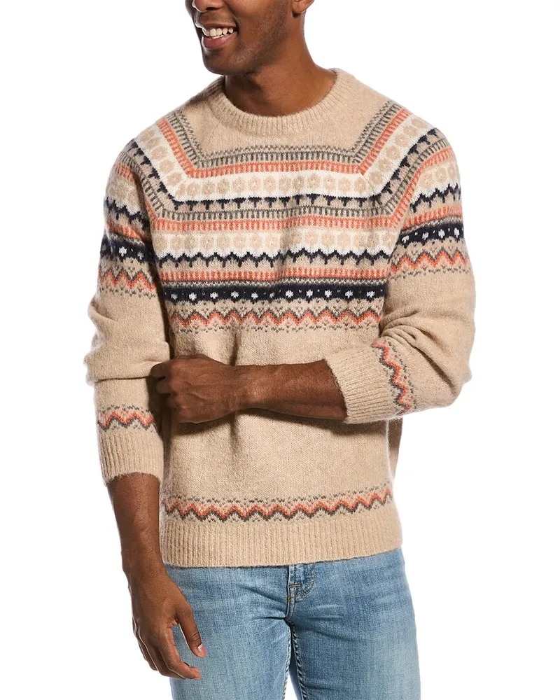Brunello Cucinelli Alpaca & Wool-Blend Sweater Nocolor