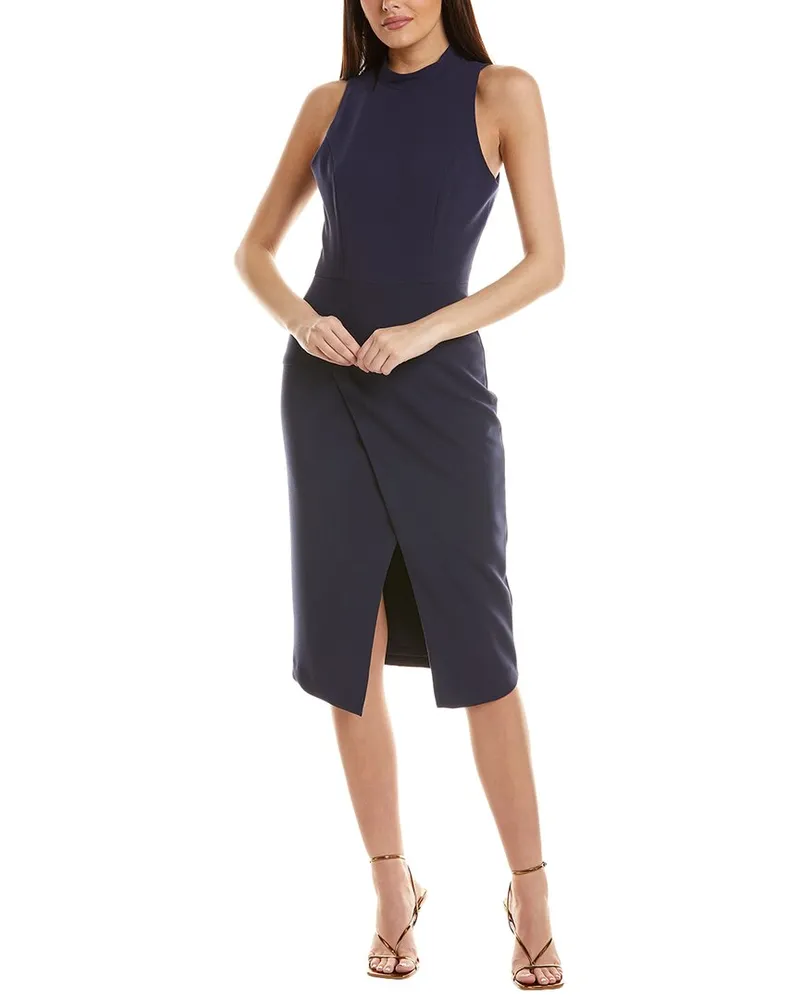 Black Halo Juma Sheath Dress Blue