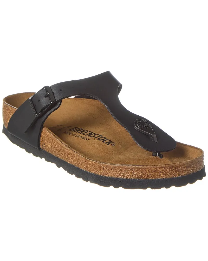 Birkenstock Women's Gizeh Birko-Flor Sandal Black
