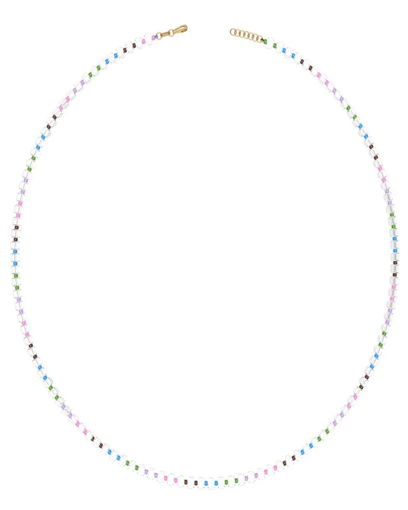 Bea Bongiasca Flower Funk 9K & Silver 256.80 ct. tw. Rock Crystal Beaded Necklace Nocolor