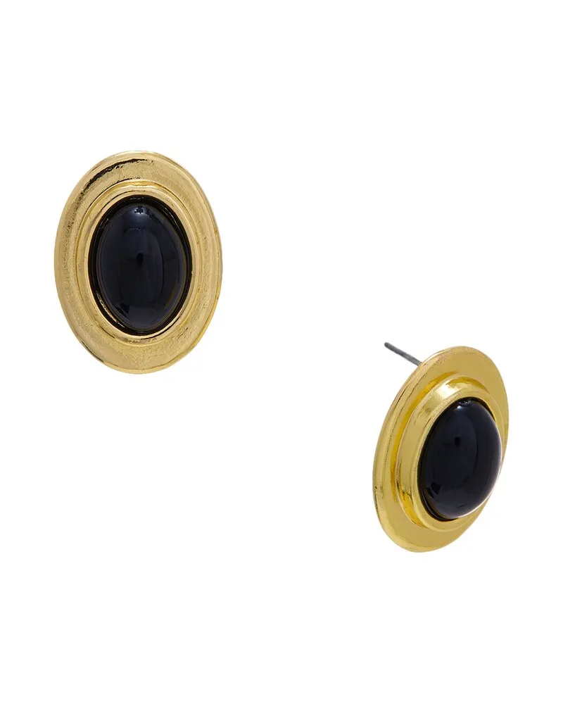 Dannijo Plated Oversized Studs Nocolor