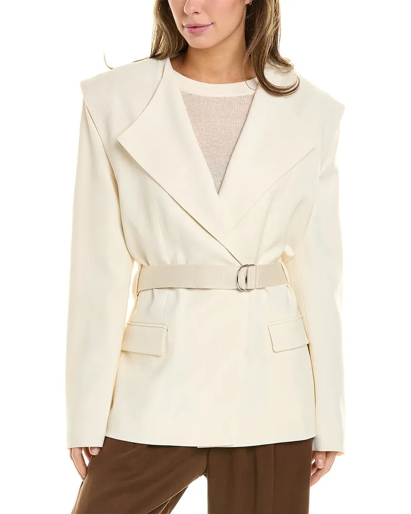 IRO Molano Wool-Blend Blazer Beige