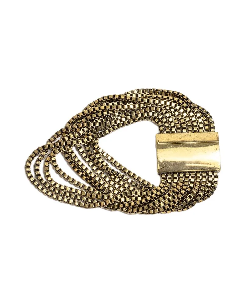 Johnny Was Box Chain Magnetic Bracelet Nocolor