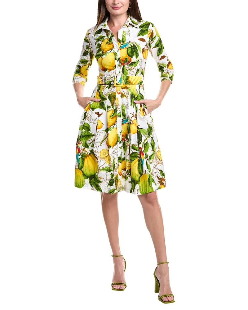 Samantha Sung Audrey 3 Shirtdress Yellow