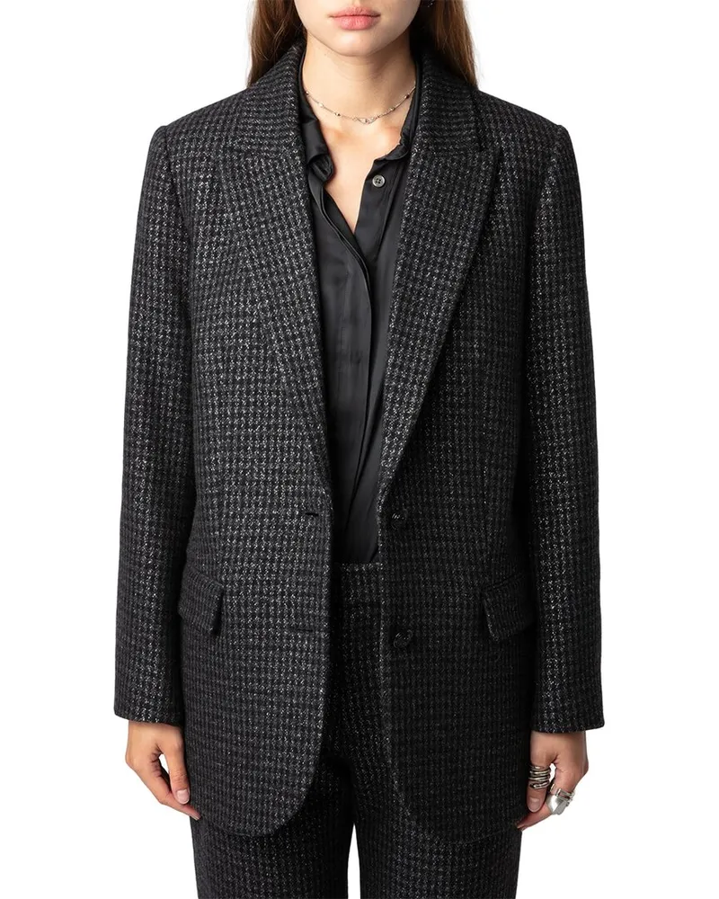Zadig & Voltaire Wool-Blend Blazer Nocolor