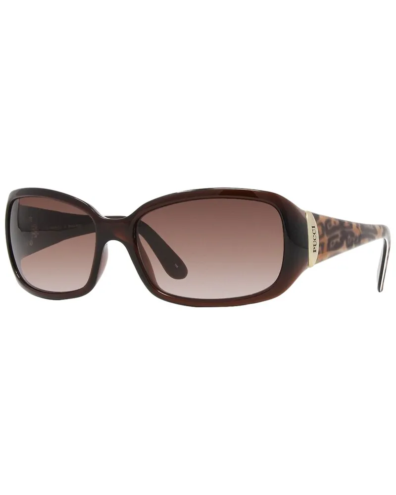 Emilio Pucci Women's EP677S 58mm Sunglasses Brown