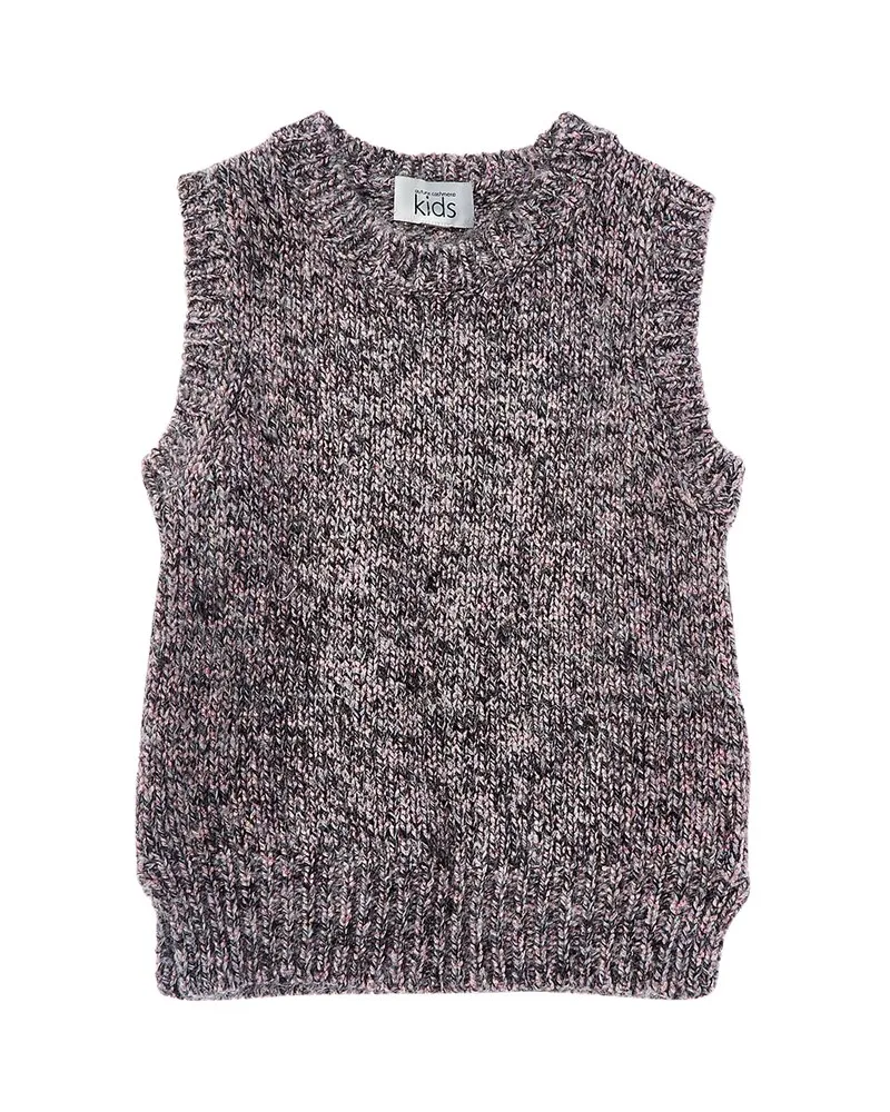 Autumn Cashmere Italian Metallic Alpaca-Blend Sweater Pink