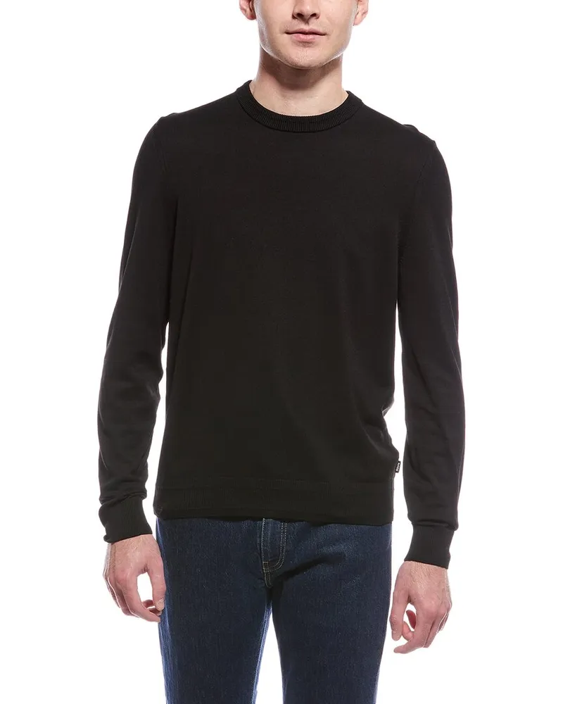 HUGO BOSS Crewneck Sweater Black