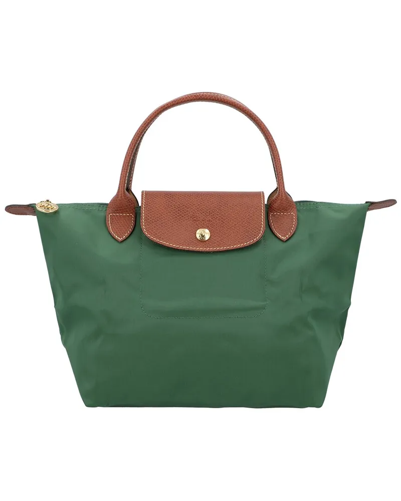 Longchamp Le Pliage Original Small Canvas Handbag Green