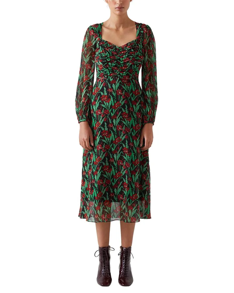 L.K.Bennett  Mertyl Silk Dress Nocolor