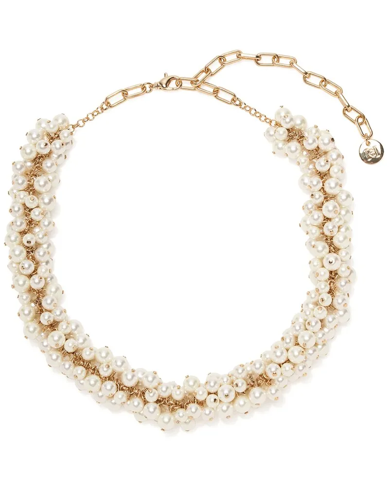 Carolina Herrera New York CZ Cluster Donut Necklace Nocolor