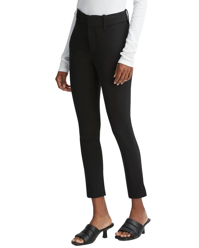 Vince High Waist Cigarette Pant Black