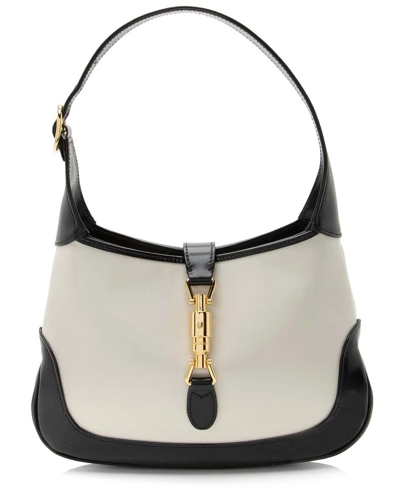 Gucci Black Leather Jackie 1961 Small Shoulder Bag (Authentic Pre-Loved Nocolor