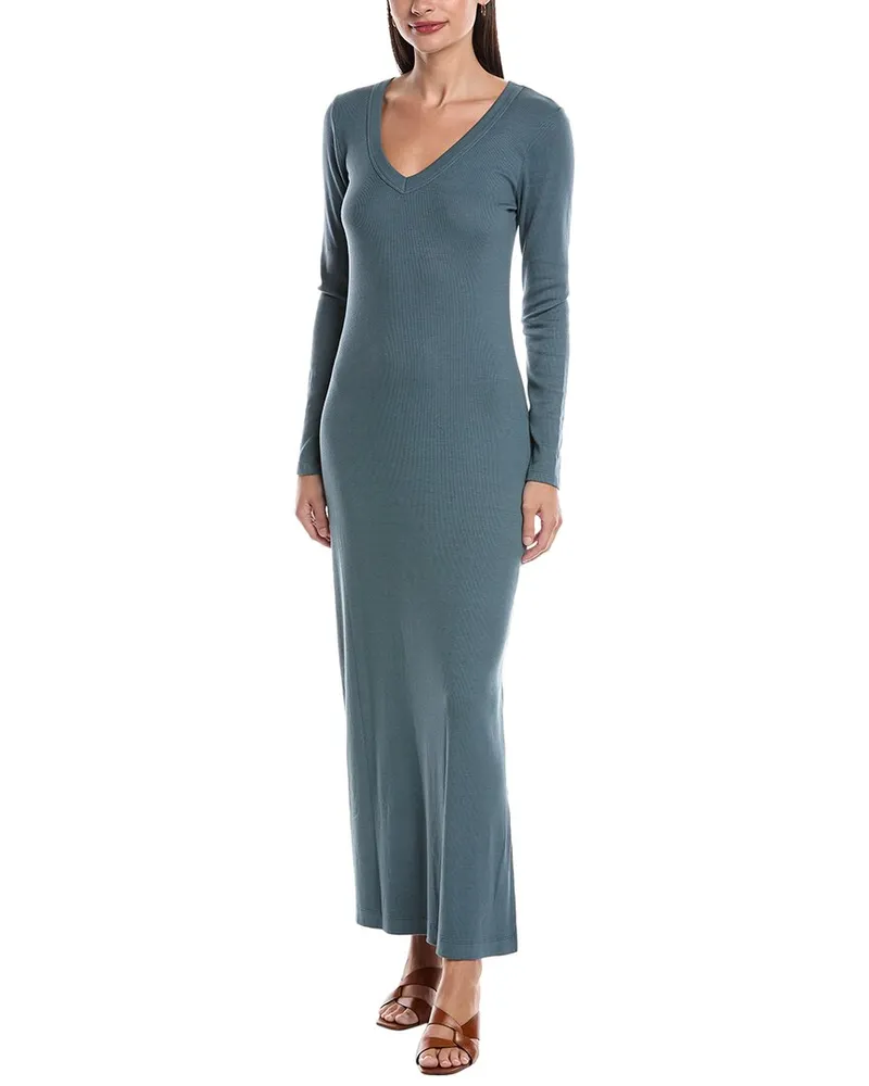 Michael Stars Fowler V-Neck Cami Maxi Dress Grey