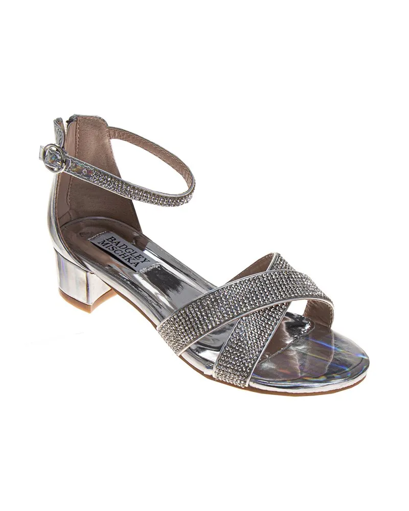 Badgley Mischka Dress Sandal Silver