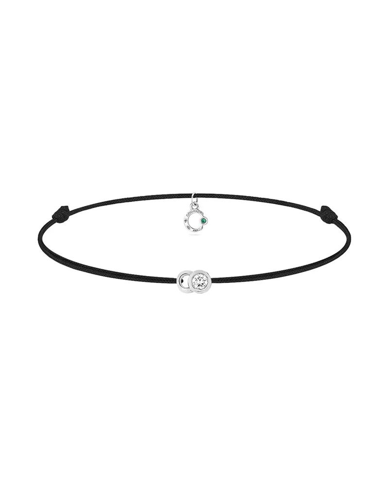 COURBET 18K 0.05 ct. tw. Lab Grown Diamond Let's Commit Bracelet Nocolor