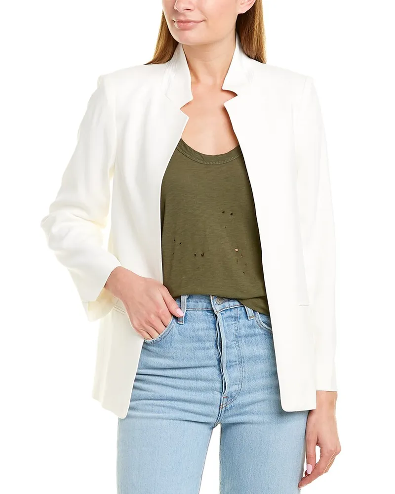 Zadig & Voltaire Volly Crepe Blazer Beige