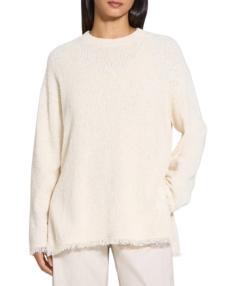 Theory Sweater White