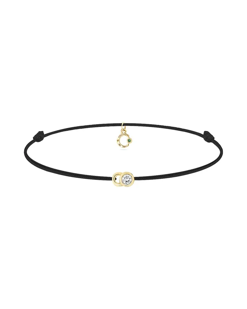 COURBET 18K 0.05 ct. tw. Lab Grown Diamond Let's Commit Bracelet Nocolor