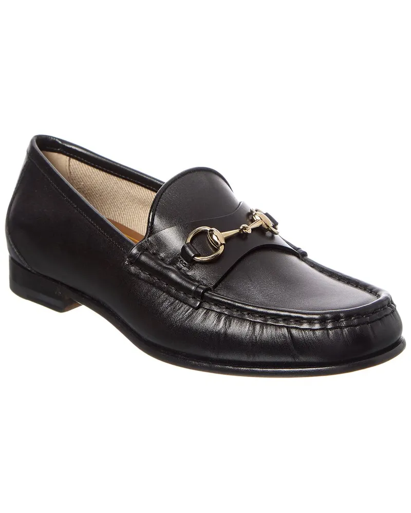 Gucci Horsebit Leather Loafer Black