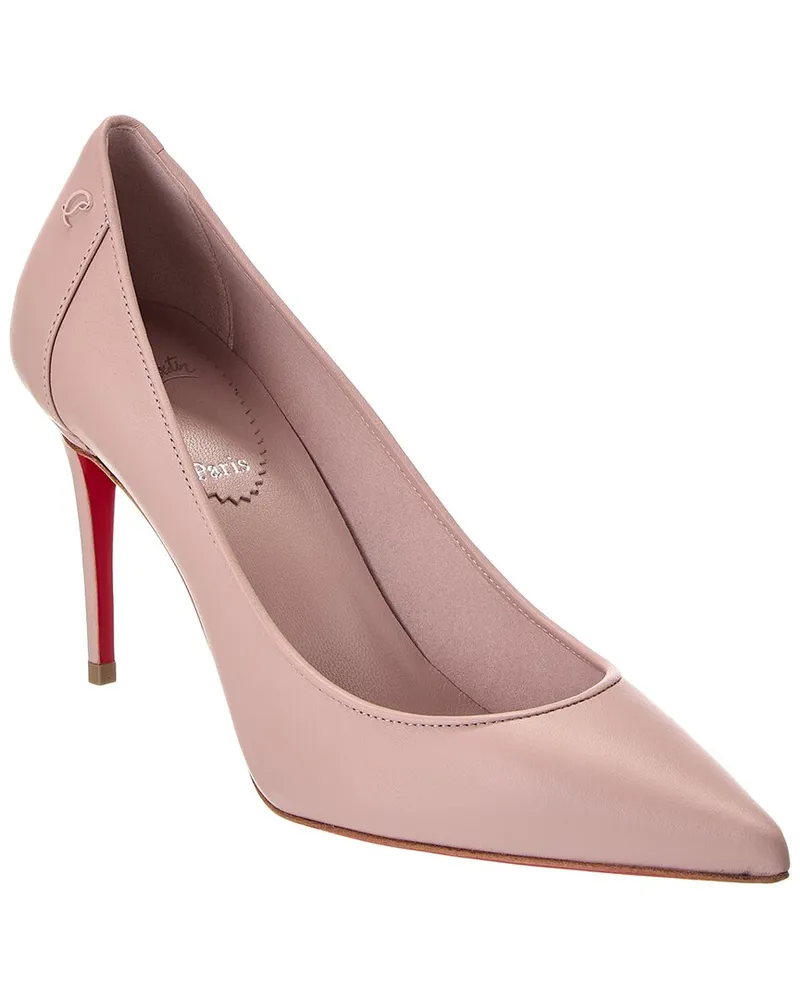 Christian Louboutin Sporty Kate 85 Leather Pump Nocolor