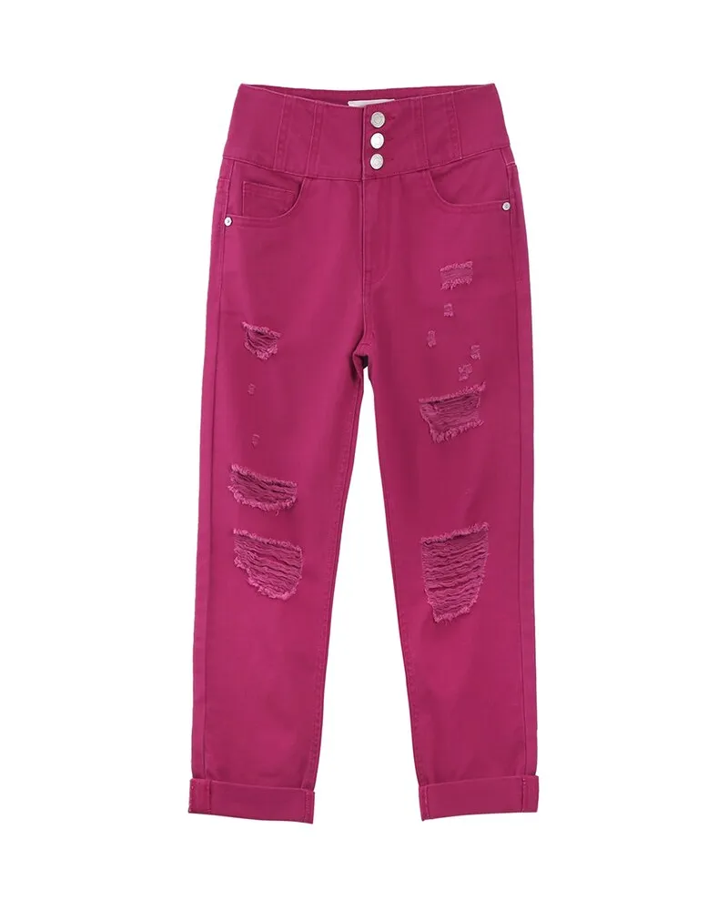 HABITUAL High Rise Boyfriend Pant Nocolor