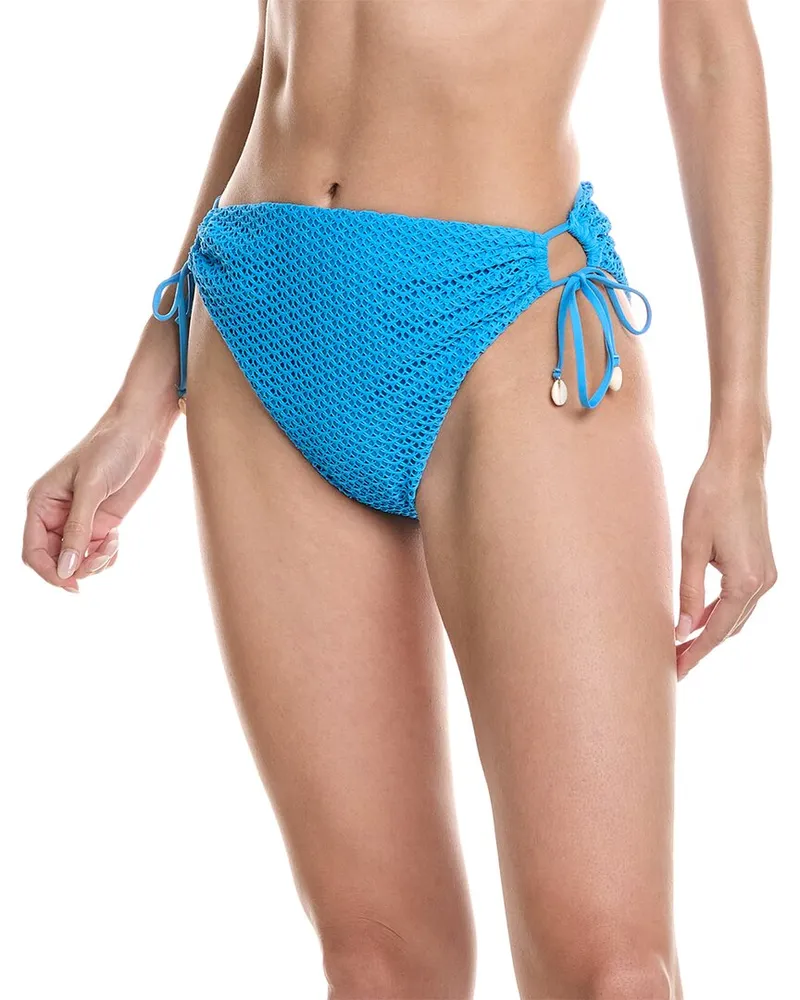 Splendid Tie Side Tunnel High Leg Bottom Blue