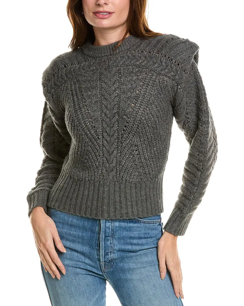 ASTR the Label Tabitha Wool-Blend Sweater Blue