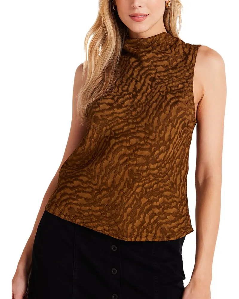 Bella Dahl Cowl Neck Bias Top Nocolor