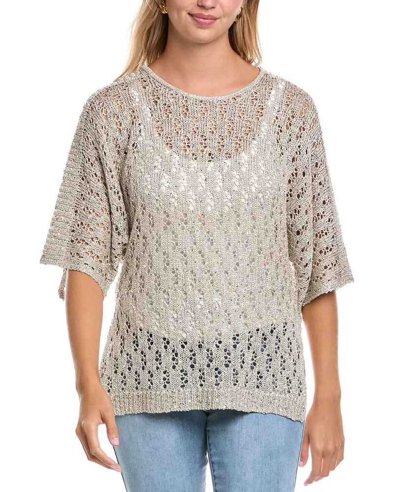 Joseph Ribkoff Knit Top Tan