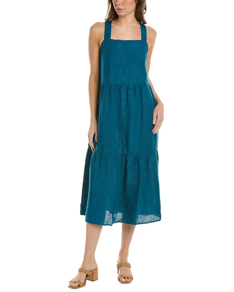 Eileen Fisher Delave Tiered Midi Dress Nocolor