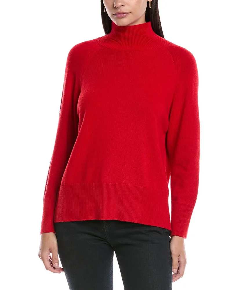 MARELLA Falange Wool & Cashmere-Blend Sweater Red