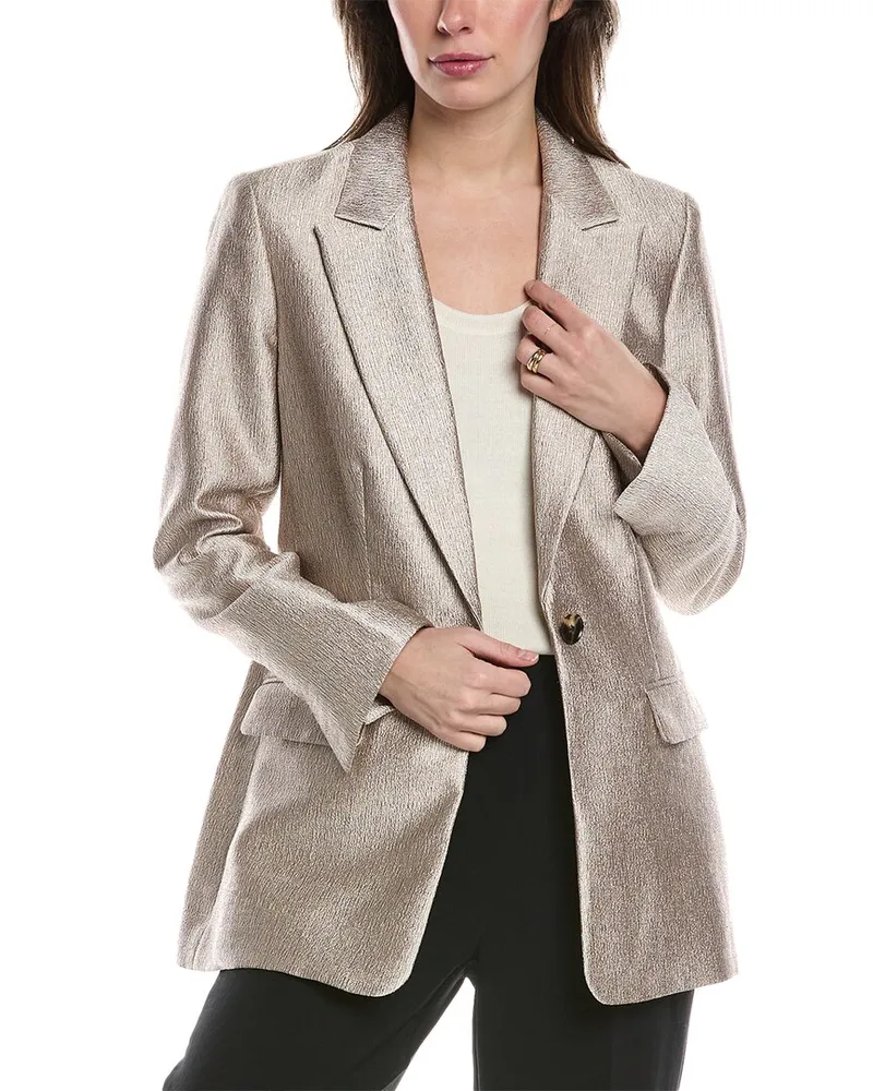 Joseph Ribkoff Metallic Blazer Metallic