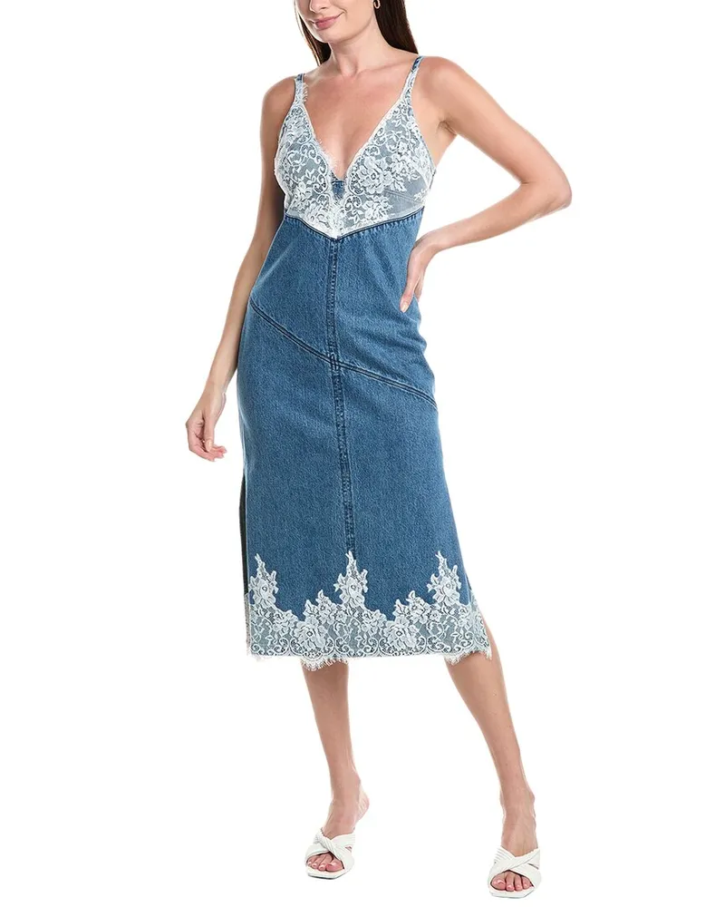 3.1 phillip lim Denim Slip Dress Blue