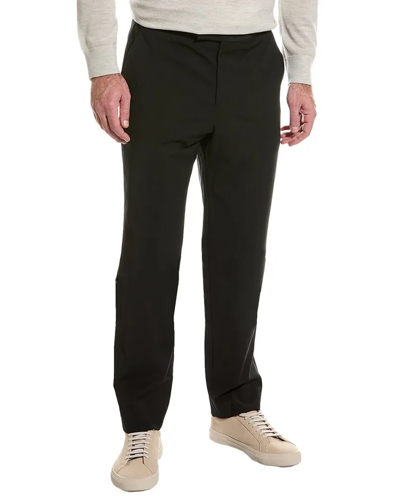 Reiss Hope Travel Plain Weave Pant Black