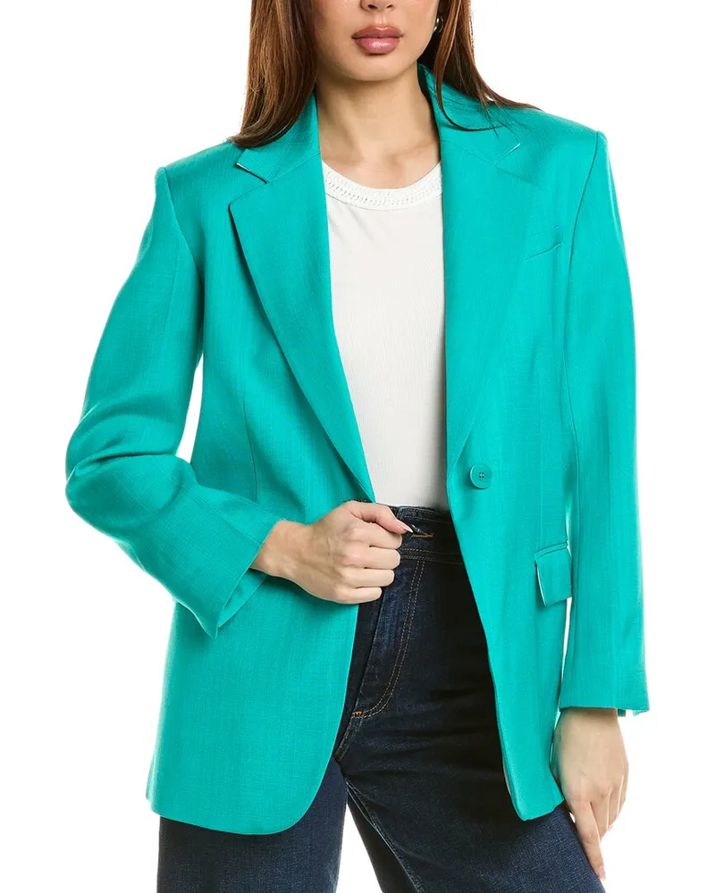 Sandro Suit Blazer Green