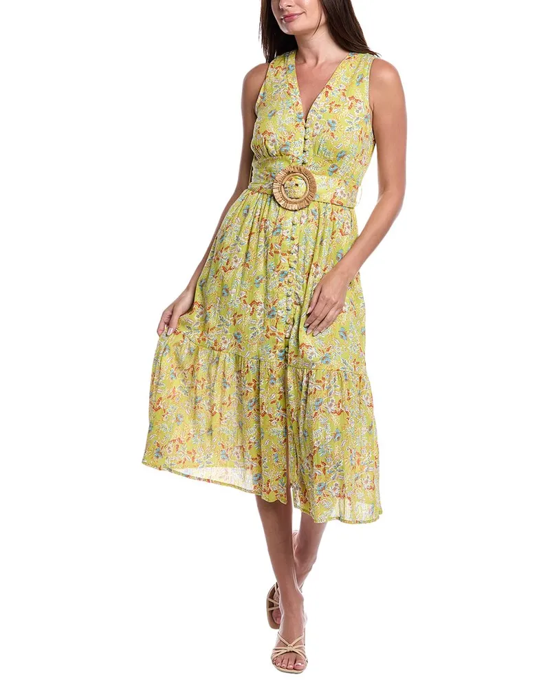 Sam Edelman Selene Midi Dress Green