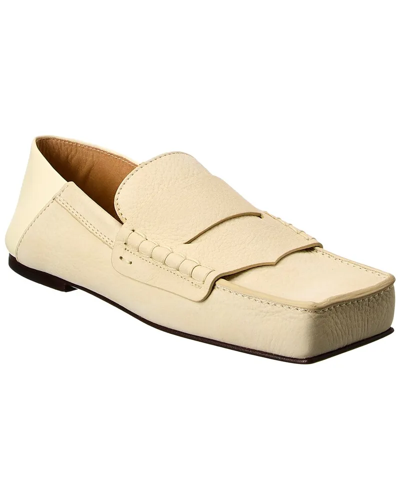 Jacquemus The Carre Leather Loafer Brown