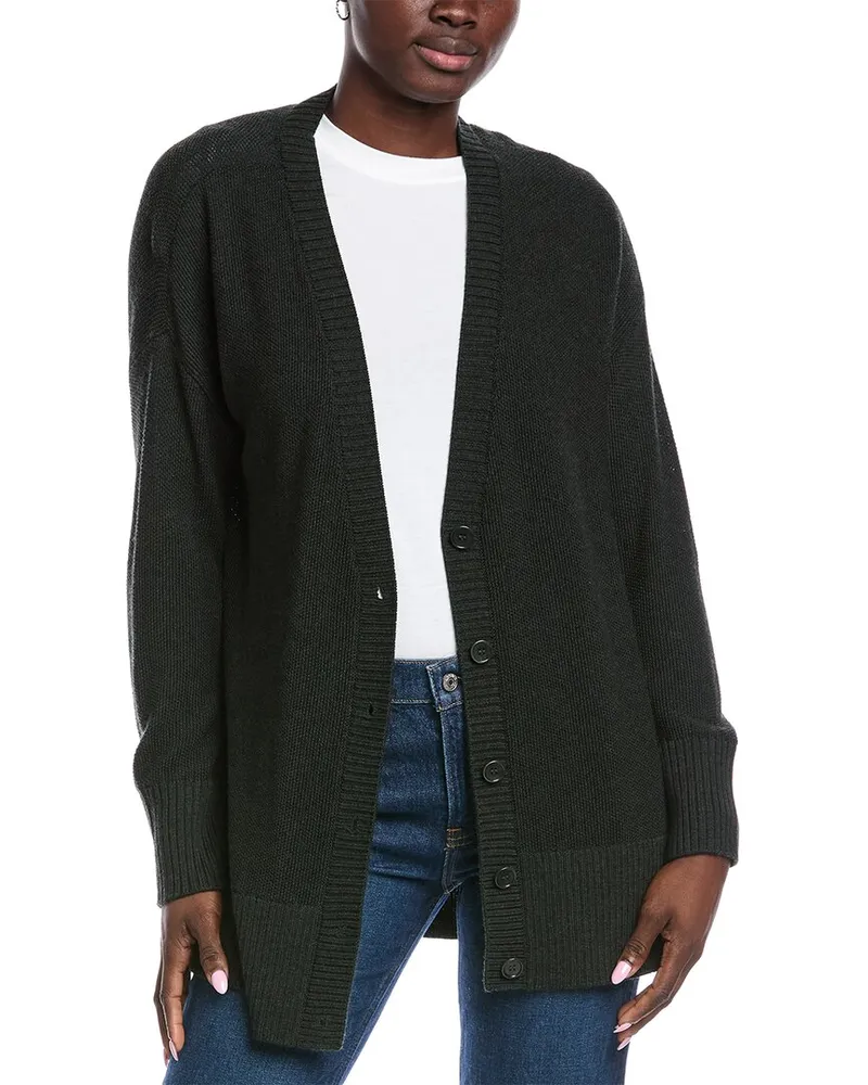 Eileen Fisher Wool Turtleneck Sweater Black
