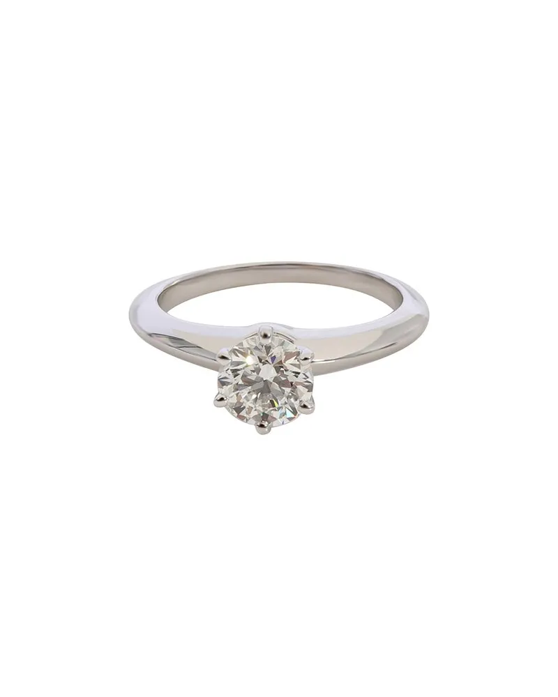 Tiffany & Co. Platinum Diamond Engagement Ring (Authentic Pre-Loved Nocolor