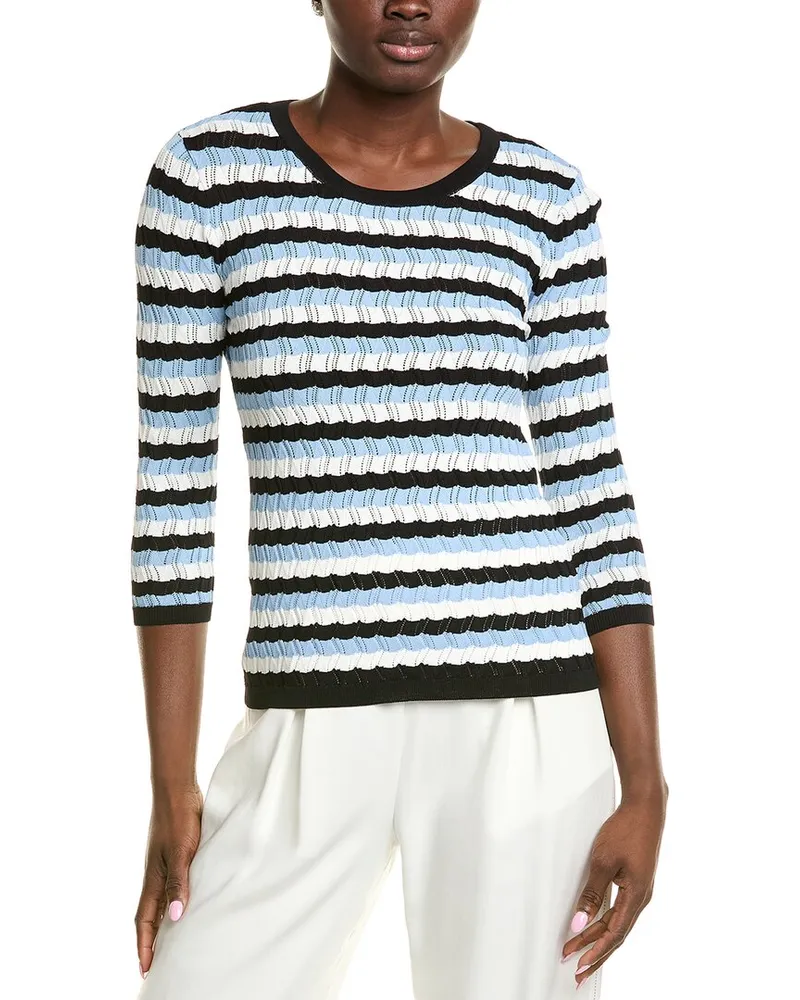 Elie Tahari Tadeo Sweater Blue