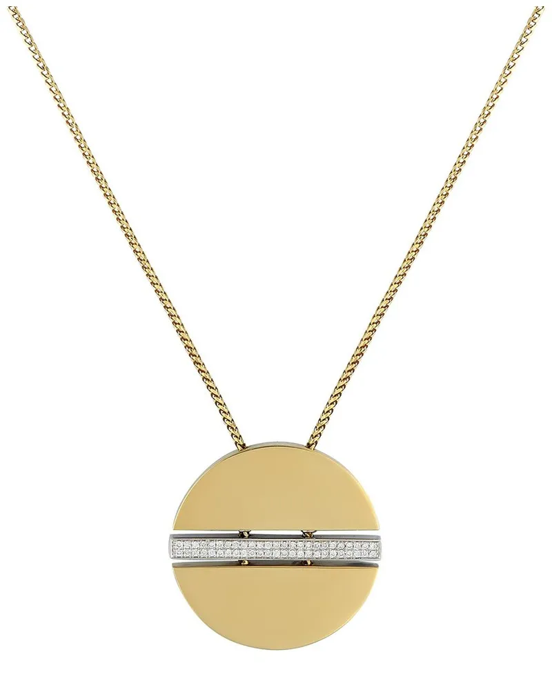 Movado 18K 0.25 ct. tw. Diamond Necklace (Authentic Pre-Loved Nocolor