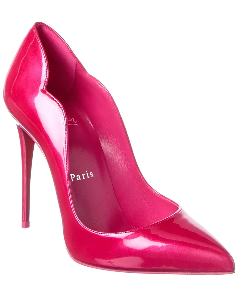 Christian Louboutin Hot Chick 100 Patent Pump Pink