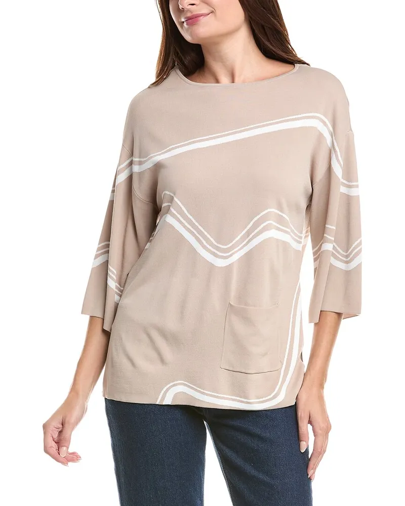 Joseph Ribkoff Top Brown