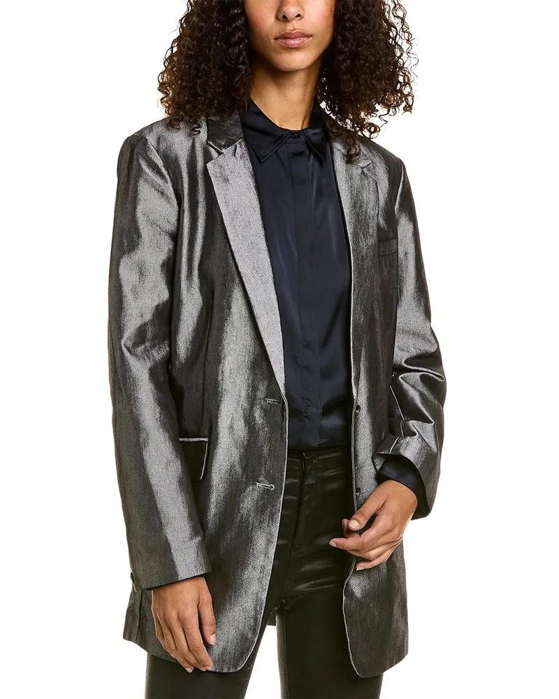 Rag & Bone Charles Shine Blazer Nocolor