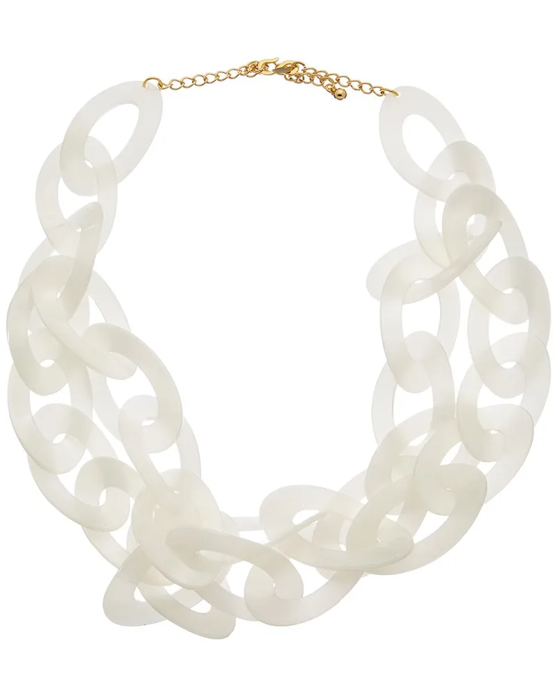 Kenneth Jay Lane Plated Link Necklace Nocolor