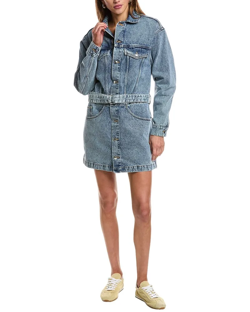 IRO Glacia Mini Dress Blue