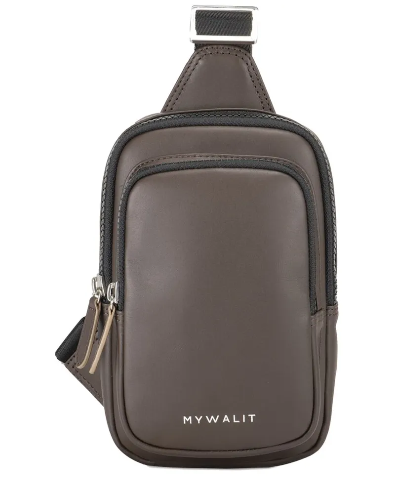 Mywalit A Leather Crossbody Sling Nocolor